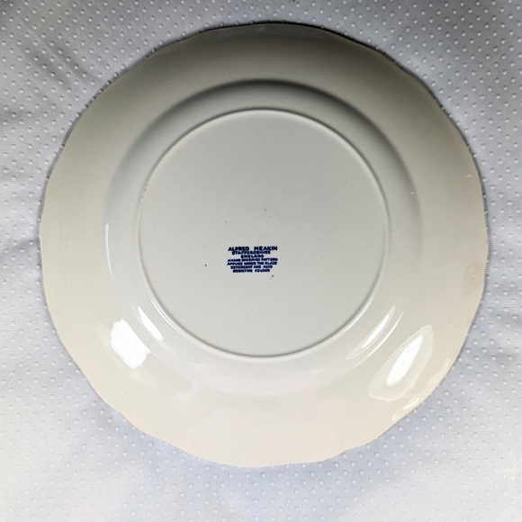 Alfred Meakin Staffordshire Calendar Plate 1972 Zodiac Signs Vintage - Picture 2 of 4